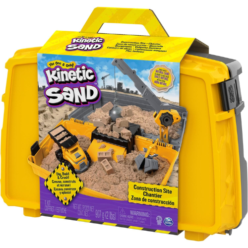 Konstruktionslegesæt med Formbart Sand