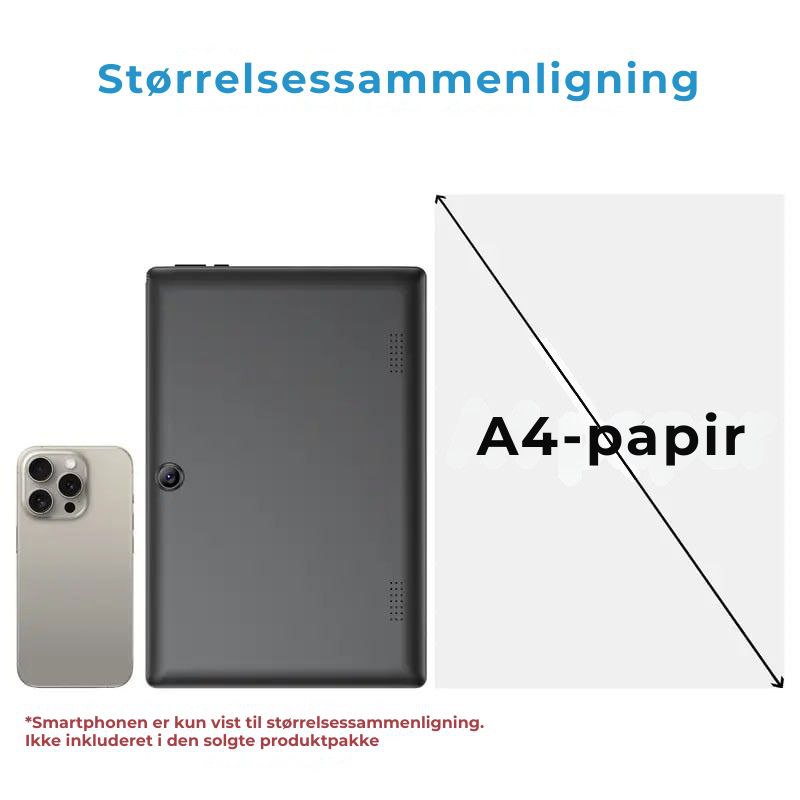 Lumen 2-i-1 tablet med tastatur og mus
