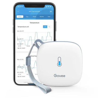 Smart Indendørs Klimamåler med WiFi‑Forbindelse