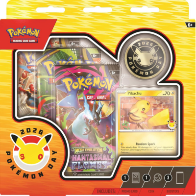 Pokémon 30‑års Jubilæumsblister – Pikachu Edition