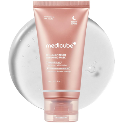 Collagen‑Boostende Natmaske med Wrap‑Effekt