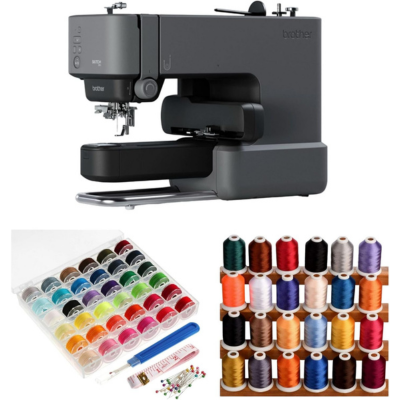 Kompakt app‑styret broderimaskine – Kreativt 4"x4" studio