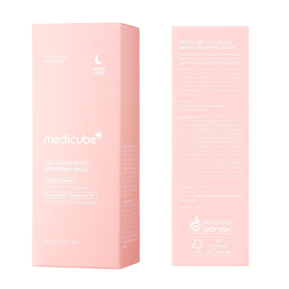Collagen‑Boostende Natmaske med Wrap‑Effekt