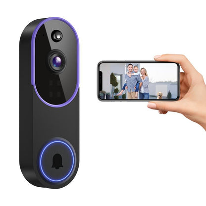 1080p trådløst videodørklokkekamera