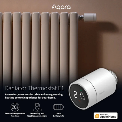 Smart Radiatortermostat med Intelligent Temperaturstyring