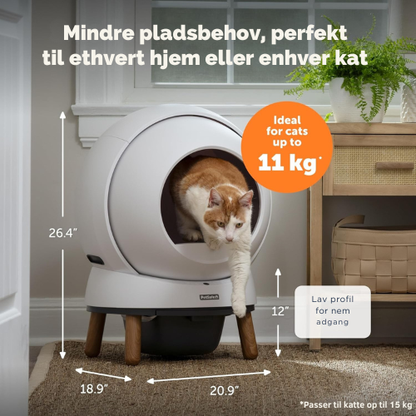 Automatisk Selv­rengørende Kattebakke med Smart App‑Styring