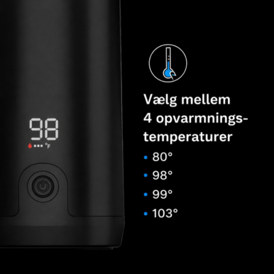Superhurtig bærbar flaskevarmer