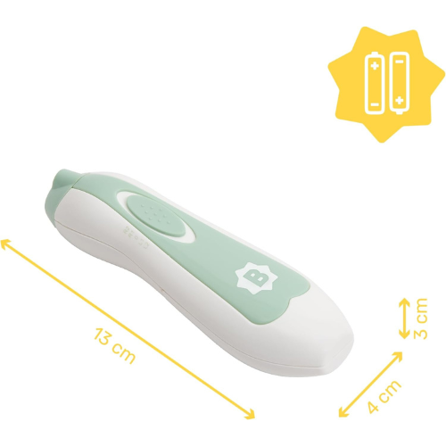 Skånsomt Negleplejesæt til Baby med Udskiftelige Filepuder