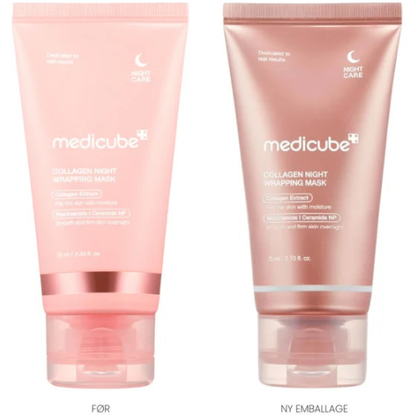 Collagen‑Boostende Natmaske med Wrap‑Effekt