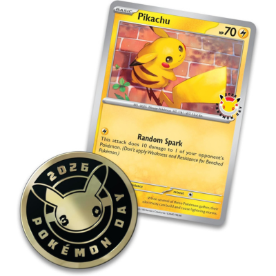 Pokémon 30‑års Jubilæumsblister – Pikachu Edition