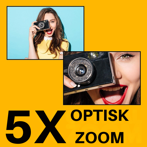 Kompakt Digitalkamera med Krystalklar Fotografering