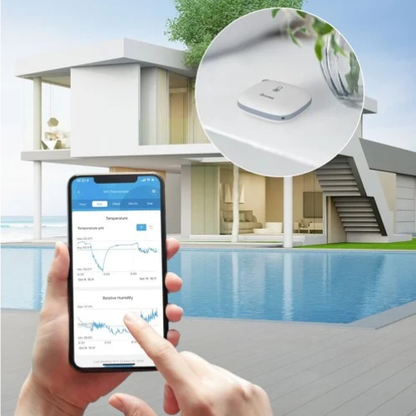 Smart Indendørs Klimamåler med WiFi‑Forbindelse