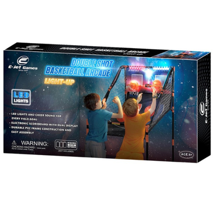 Elektronisk Arcade‑Basketball til Hjemmet – 2‑Personers Sæt