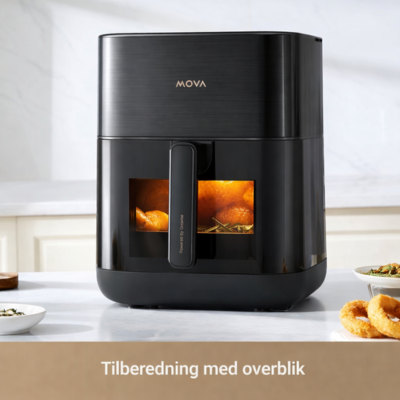 Højtydende 6L digital airfryer til sund madlavning i hverdagen