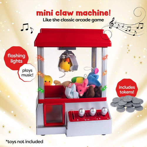 Mini Arcade Slik‑Klo Maskine til Børn