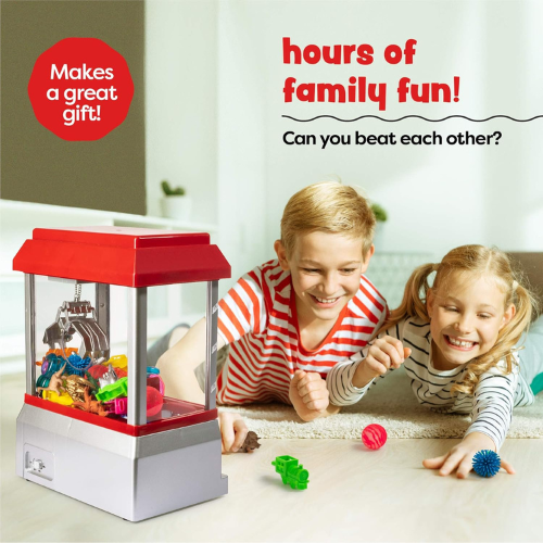 Mini Arcade Slik‑Klo Maskine til Børn