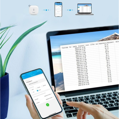 Smart Indendørs Klimamåler med WiFi‑Forbindelse