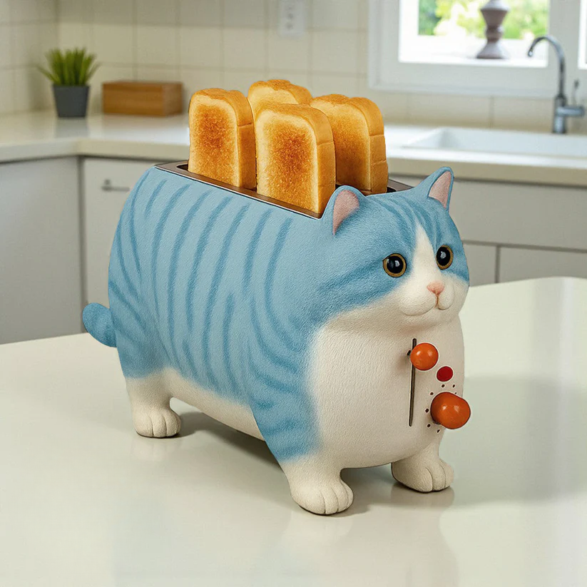 KittyToast brødrister – En spinnende morgenmadsoplevelse!