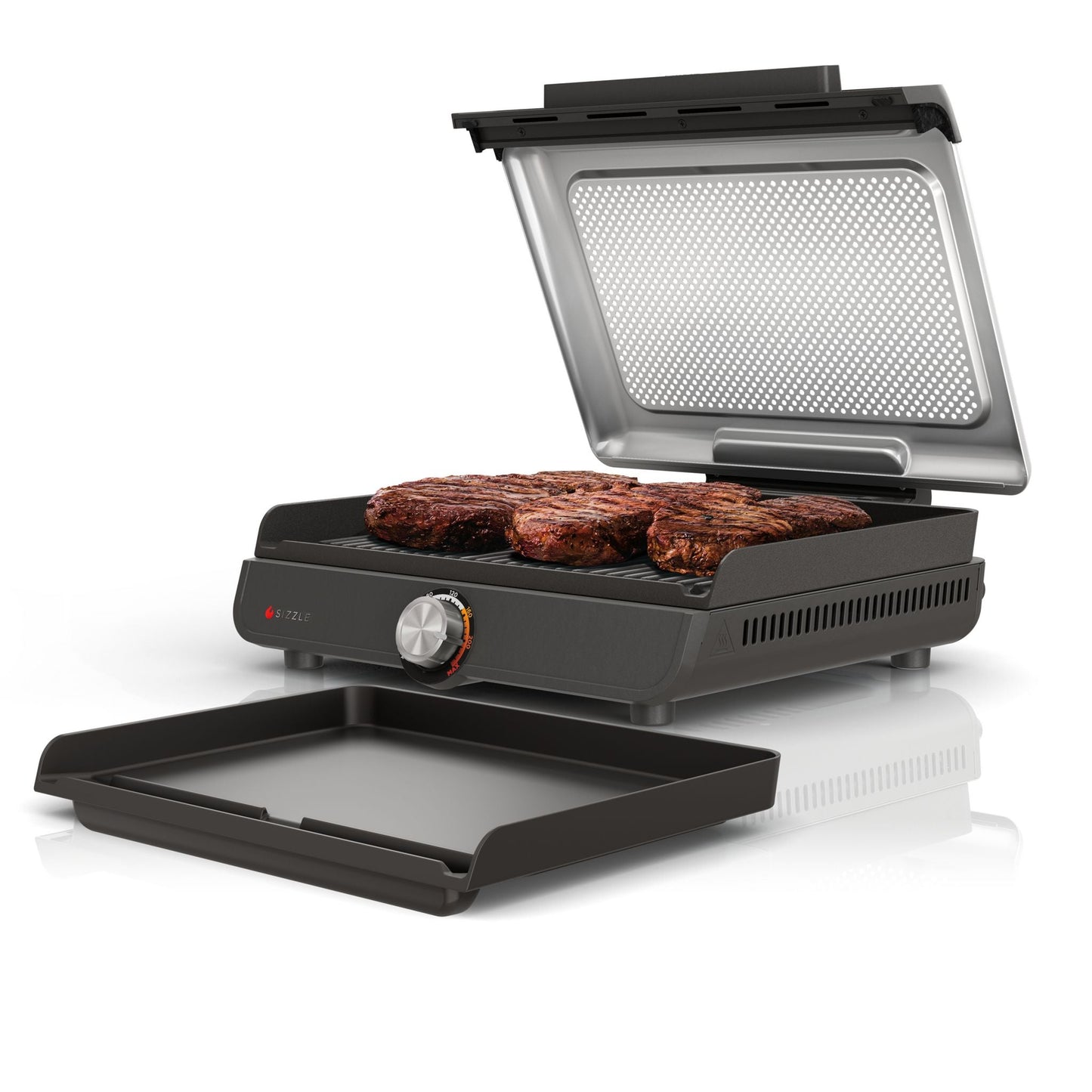Indendørs grill og bageplade