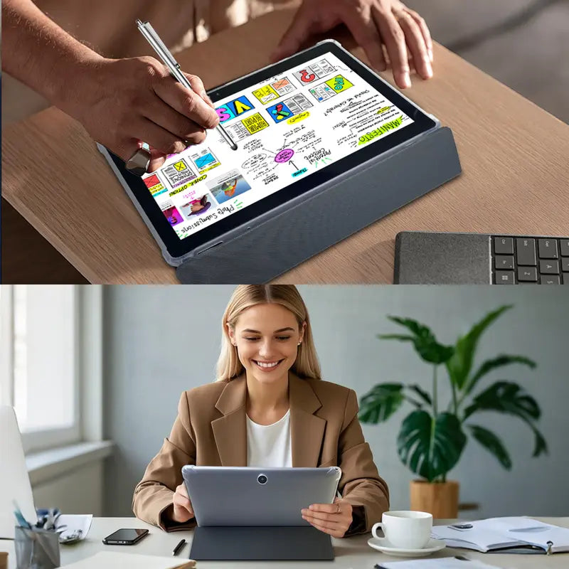 Lumen 2-i-1 tablet med tastatur og mus