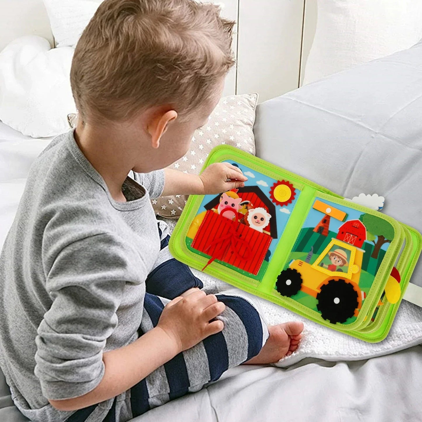 FarmFun™ – Pædagogisk Montessori bondegård historiebog