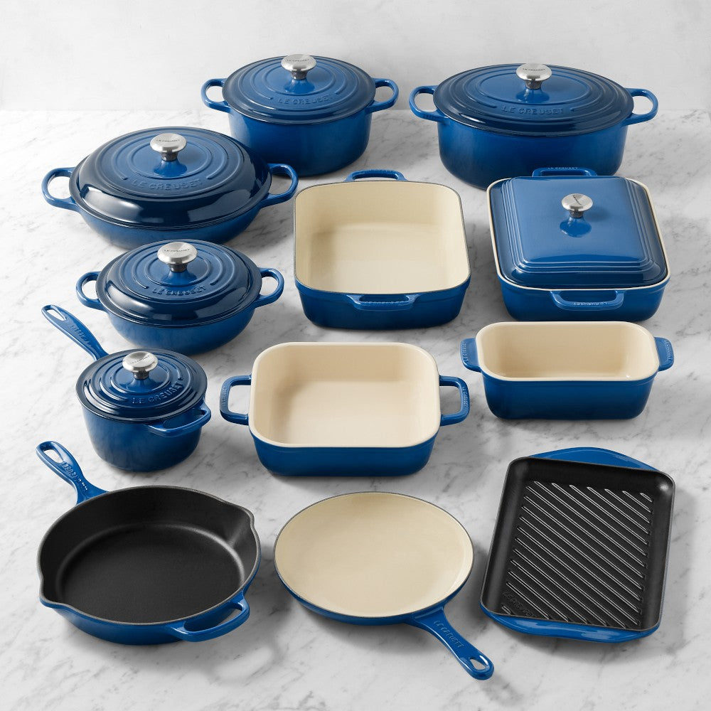 Le Creuset køkkengrejssæt (18 dele)