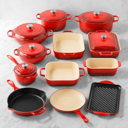 Le Creuset køkkengrejssæt (18 dele)