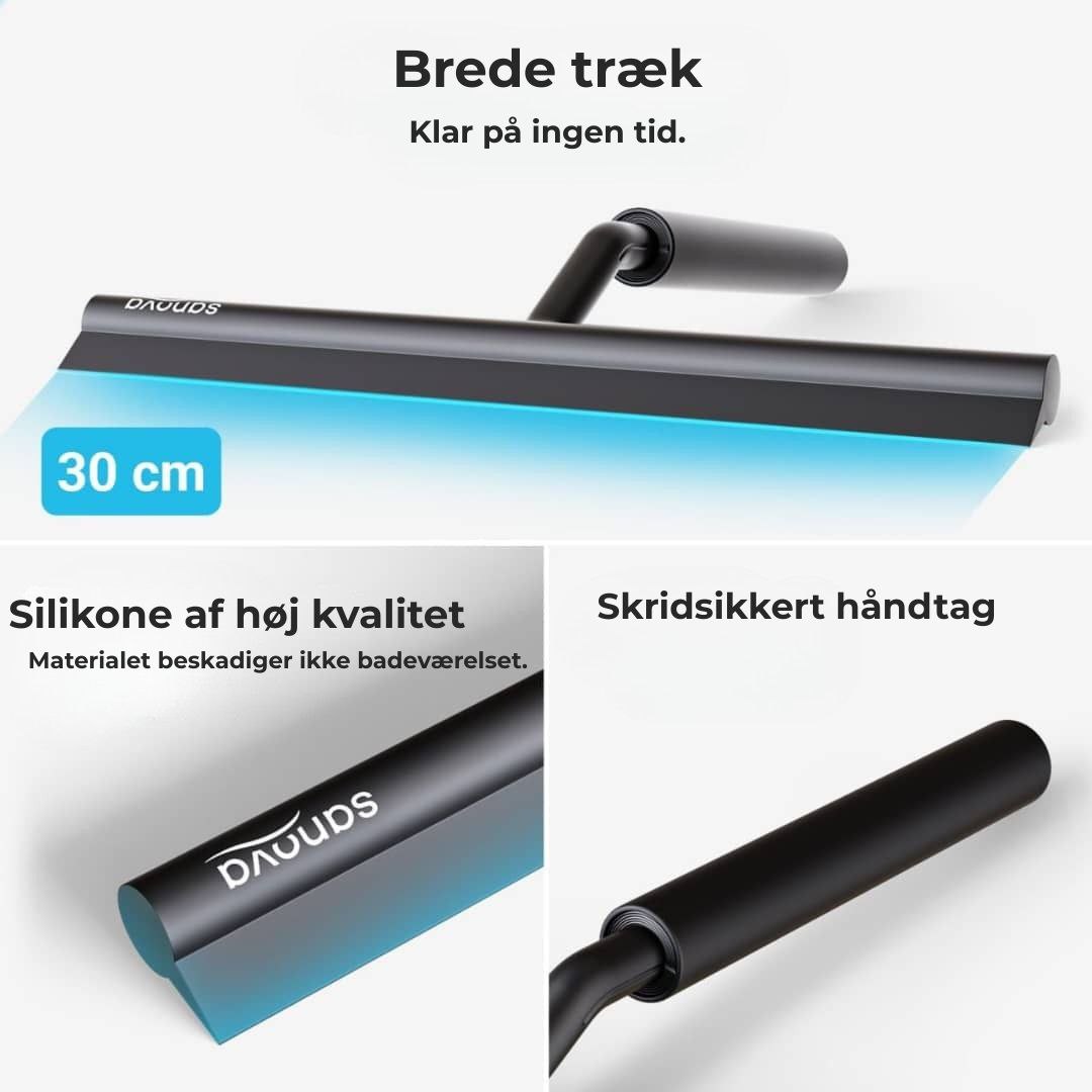 Udtrækkelig brusevisker