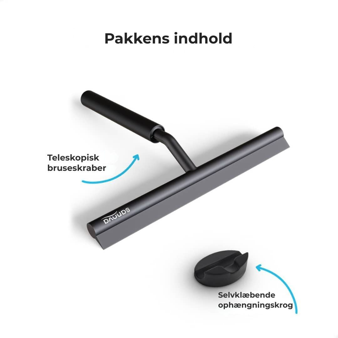 Udtrækkelig brusevisker