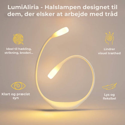 LumiAliria – Halslampe, der belyser dine kreationer og lindrer træthed i øjnene