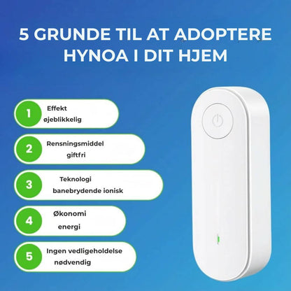 Ionisk renser Anti-Allergener