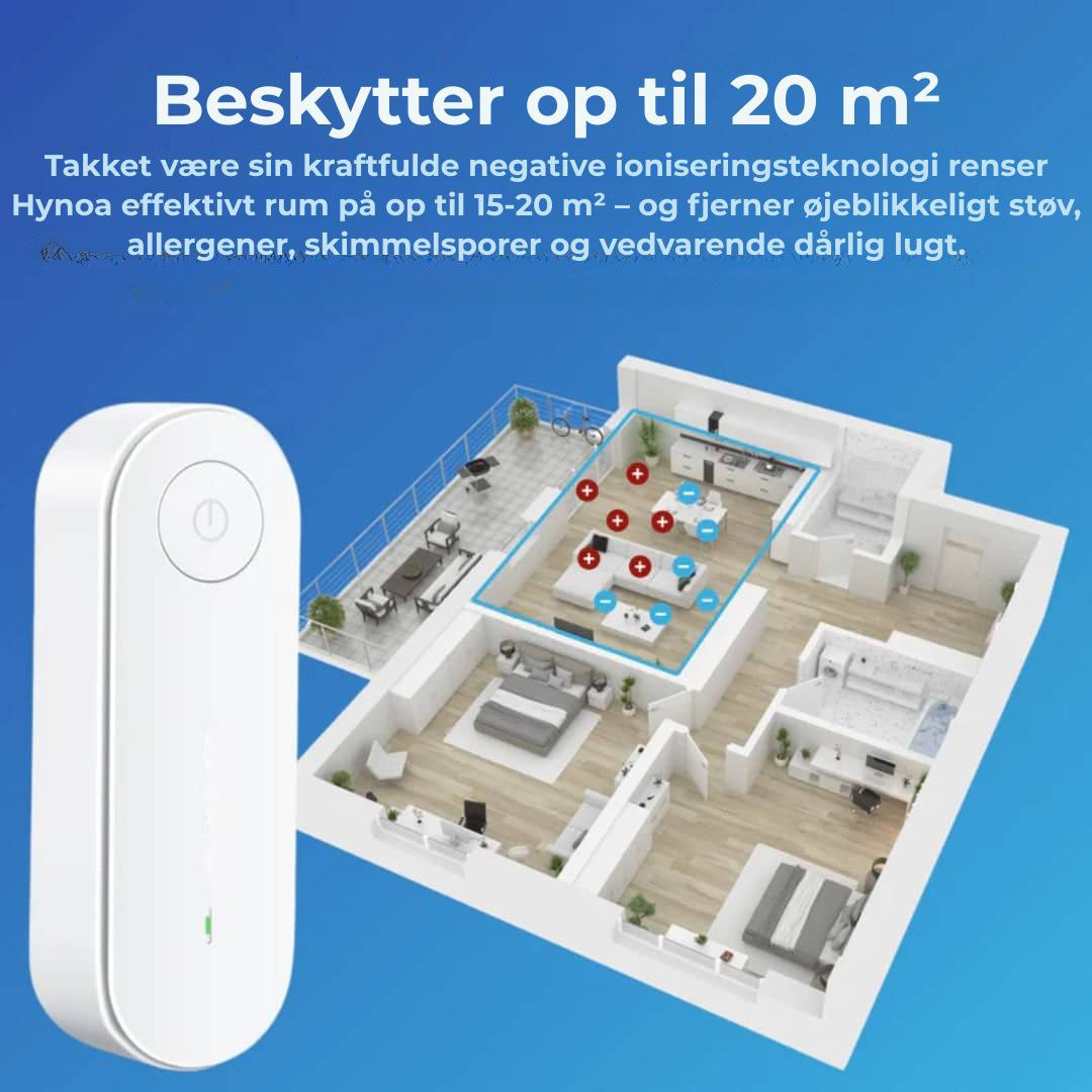Ionisk renser Anti-Allergener