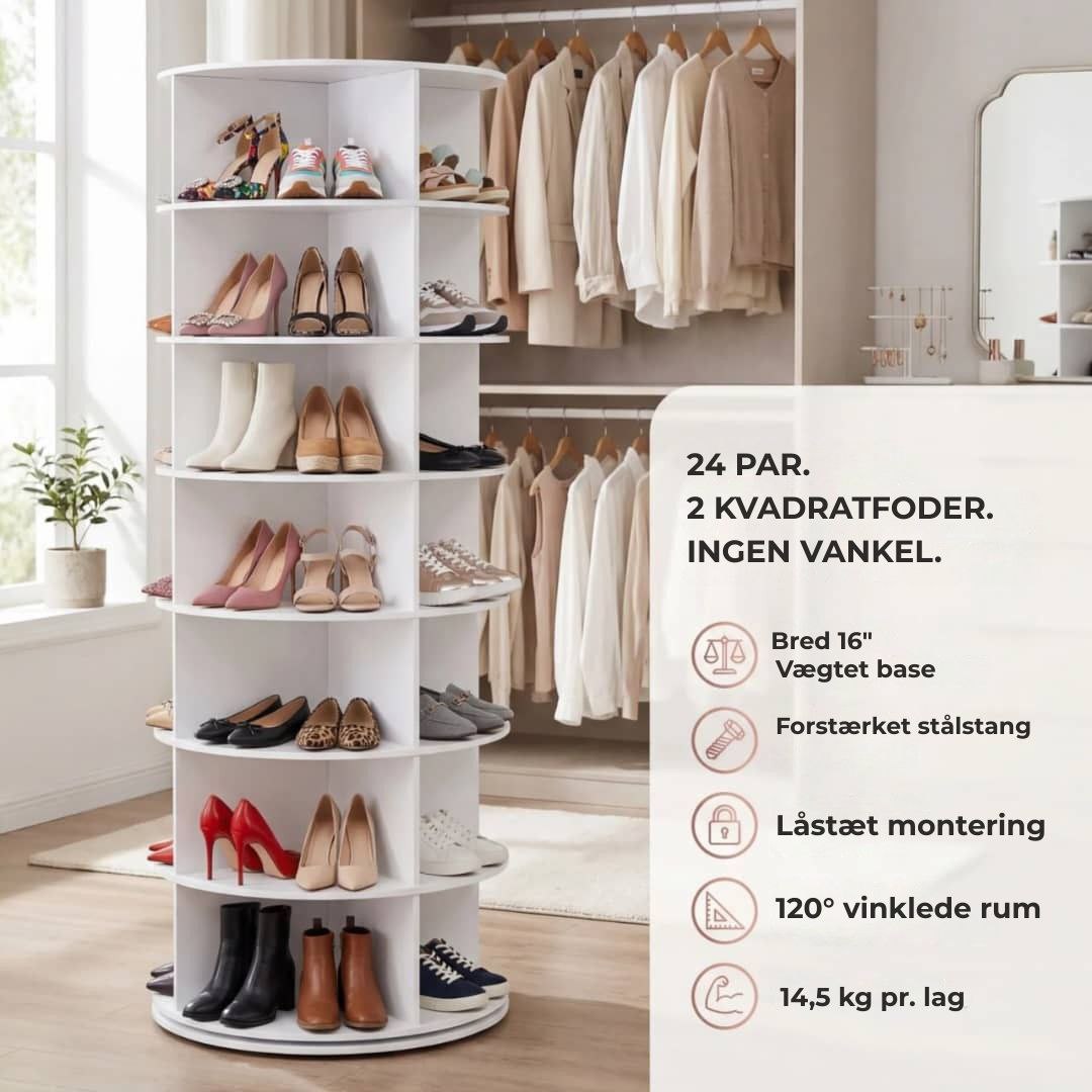 Lumen 360° roterende skoholder