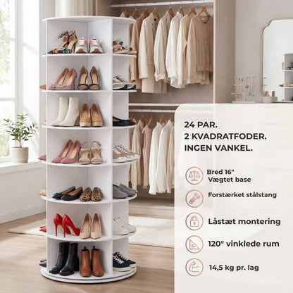 Lumen 360° roterende skoholder