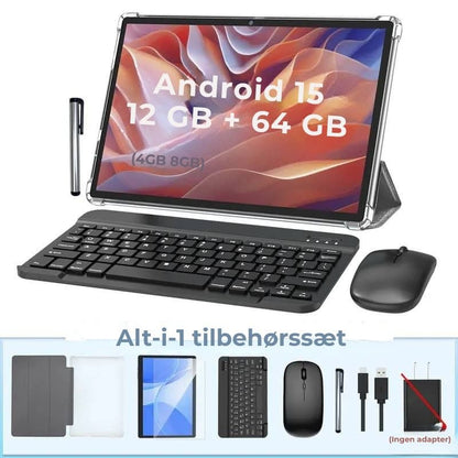 Lumen 2-i-1 tablet med tastatur og mus