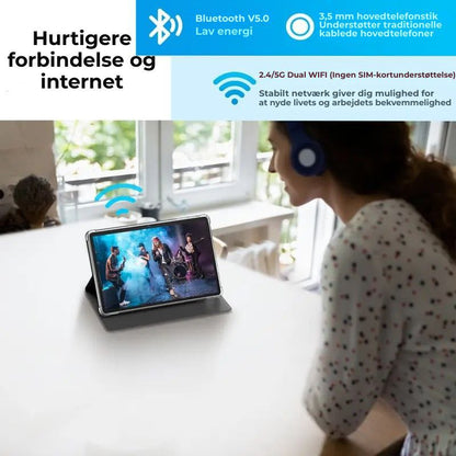 Lumen 2-i-1 tablet med tastatur og mus