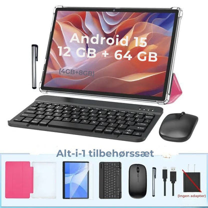 Lumen 2-i-1 tablet med tastatur og mus