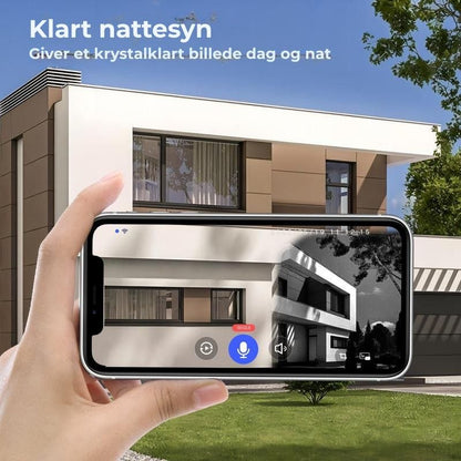 1080p trådløst videodørklokkekamera